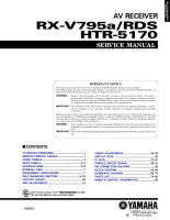 Yamaha RXV-795-A - Service Manual1